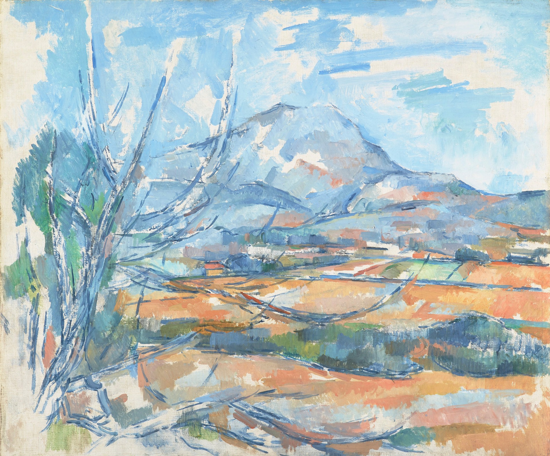 Montagne Sainte-Victoire - by Paul Cézanne