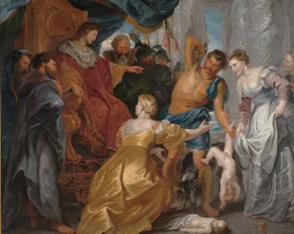 The Judgement of Solomon - by Peter Paul Rubens