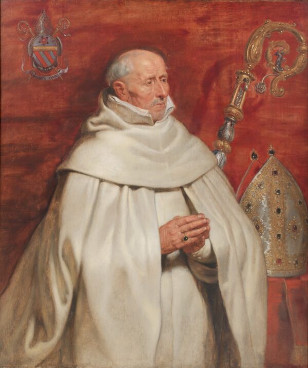 Matthaeus Yrsselius (1541-1629), Abbot of Sint-Michiel's Abbey in Antwerp - by Peter Paul Rubens