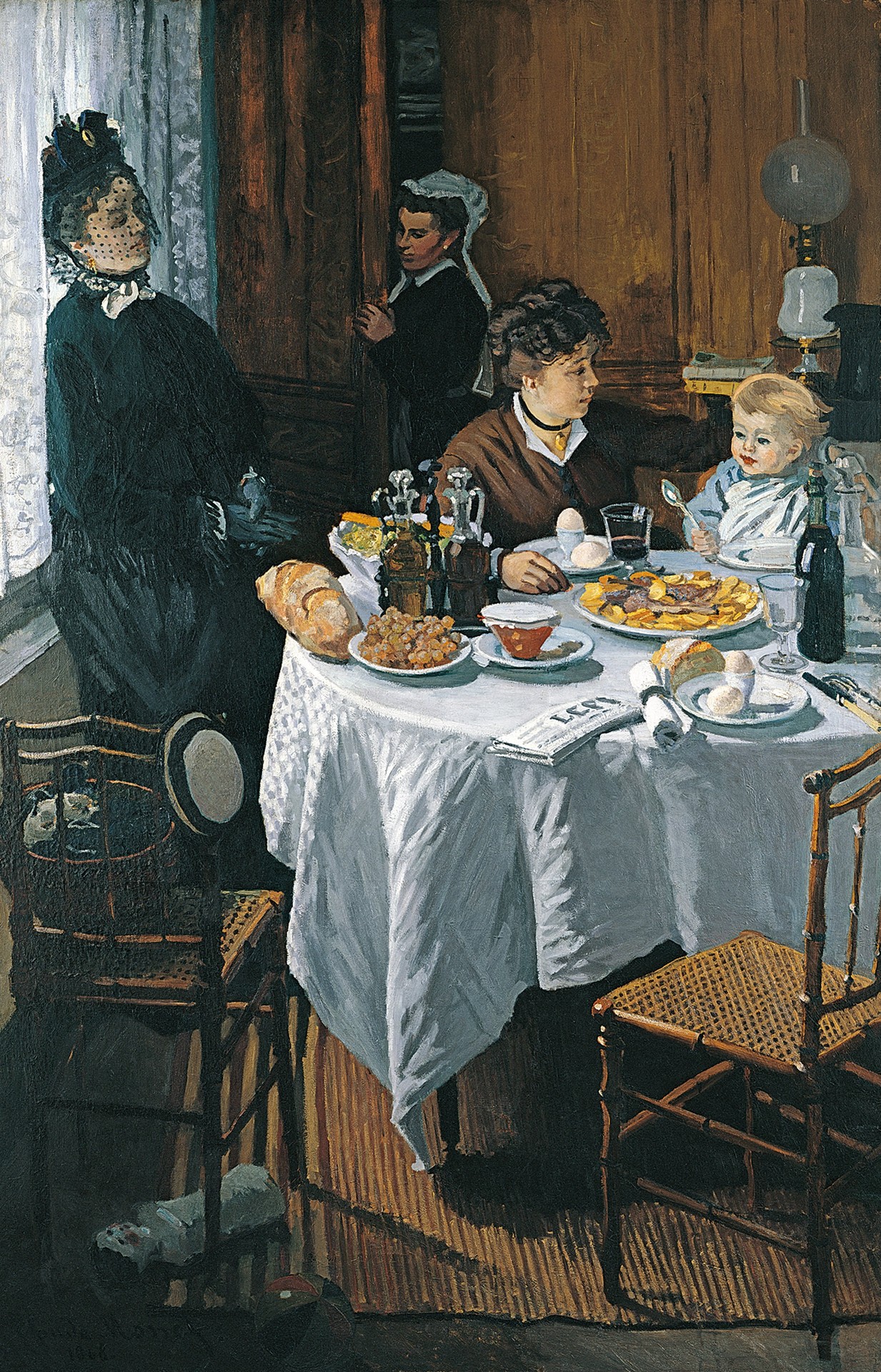 The Luncheon - by Claude Monet