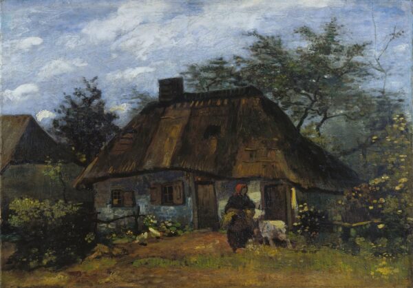Farmhouse in Nuenen - Vincent van Gogh