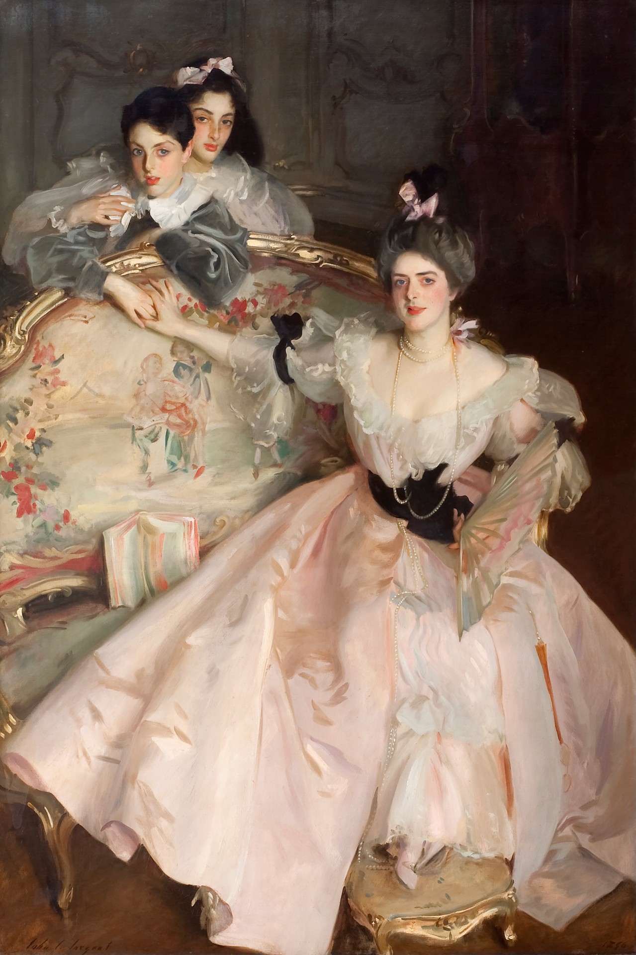 Mrs Carl Meyer and her Children - by John Singer Sargent