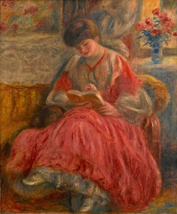 Portrait of Misia Sert - by Pierre-Auguste Renoir
