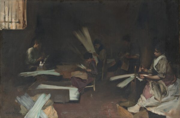 Venetian Glass Workers - by John Singer Sargent
