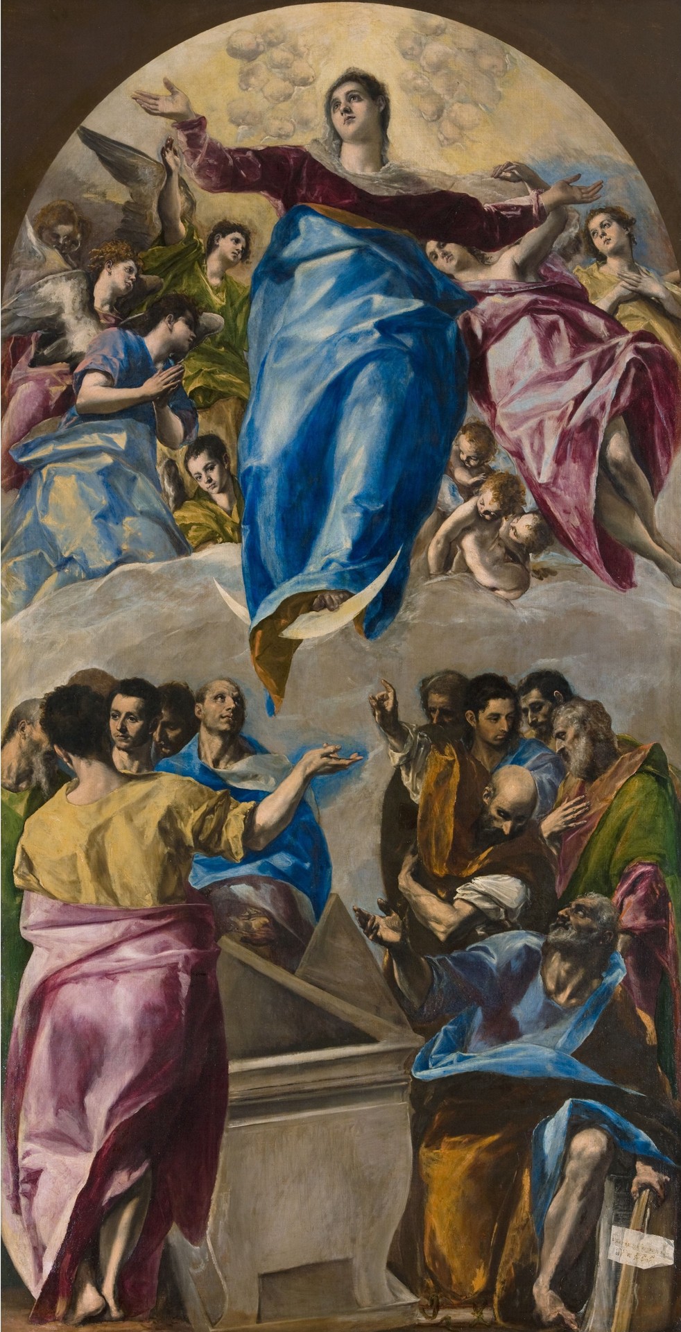 The Assumption of the Virgin - by El Greco
