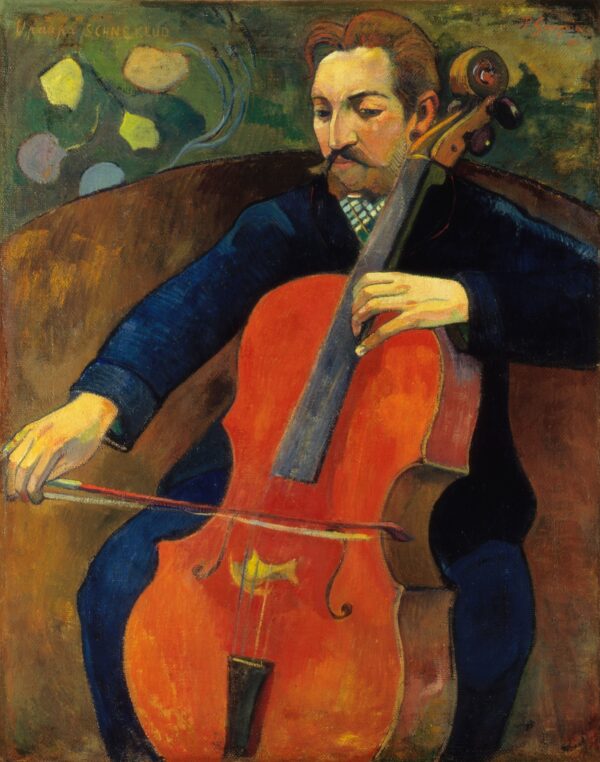 Upaupa Schneklud (The Player Schneklud) - by Paul Gauguin