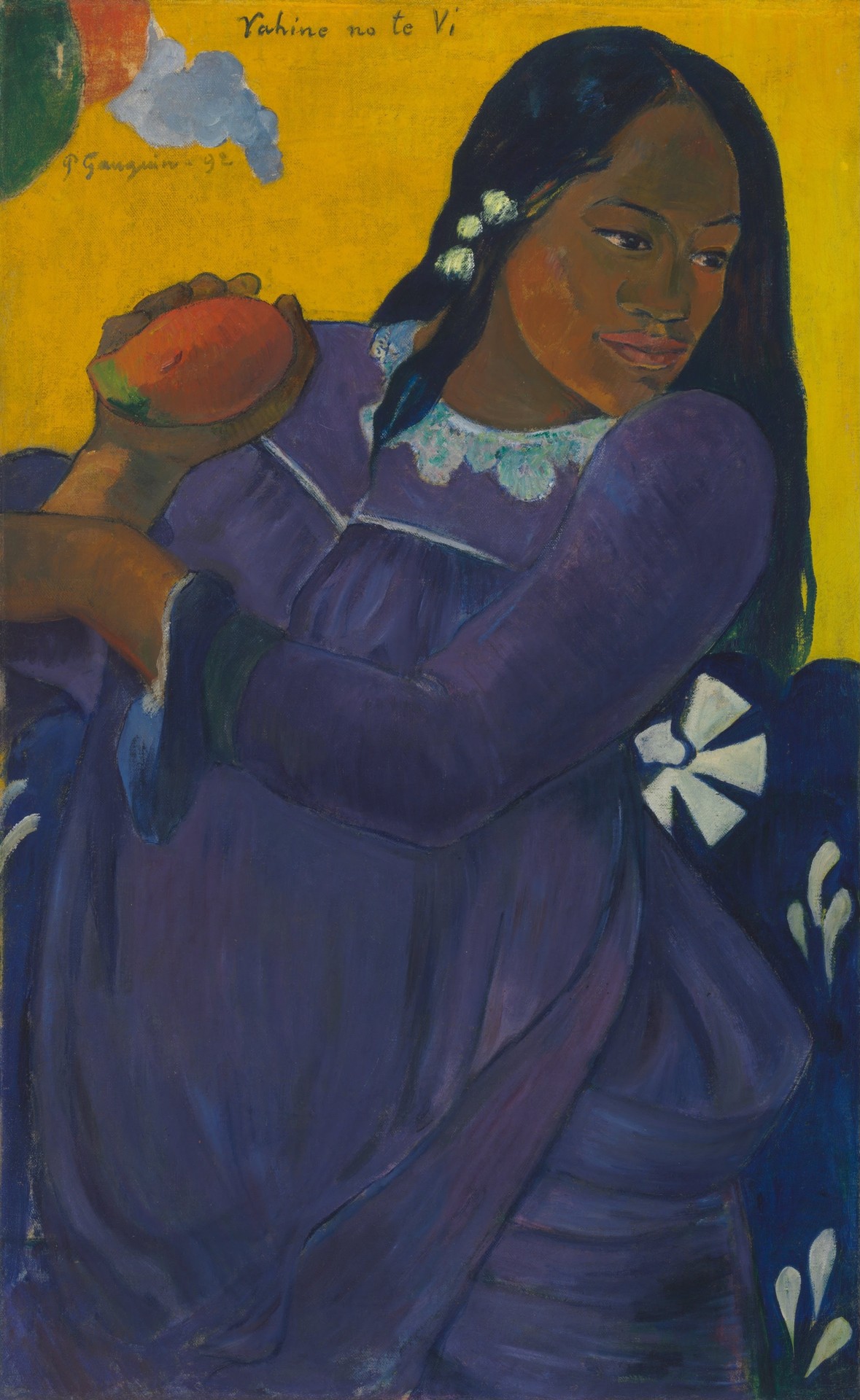 Vahine no te vi (Woman of the Mango) - by Paul Gauguin