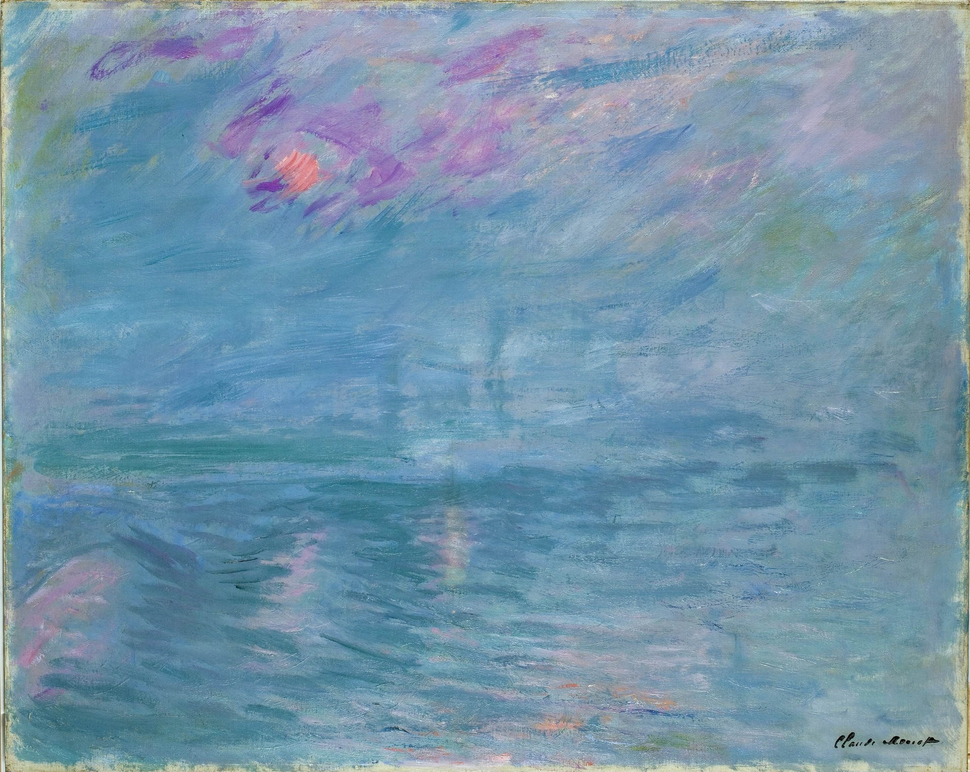 Waterloo Bridge - by Claude Monet