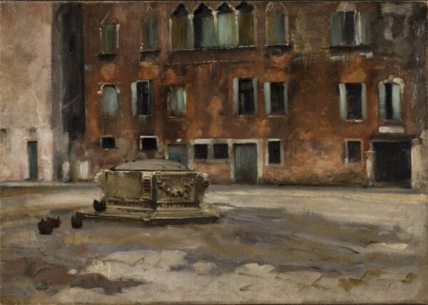 Campo Saint' Agnese, Venice - by John Singer Sargent