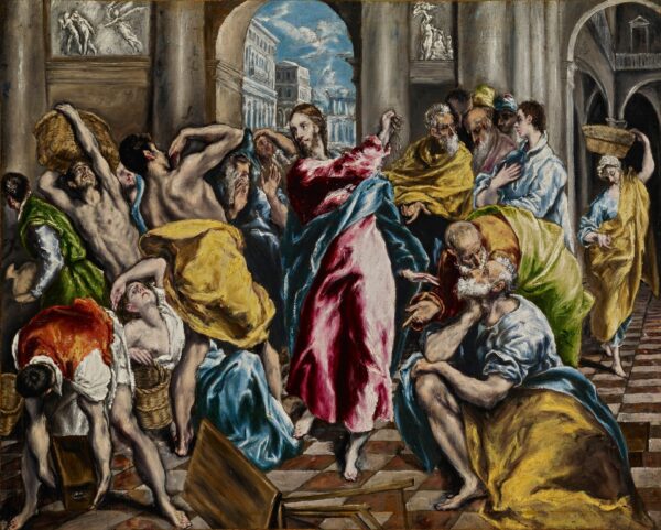Purification of the Temple - by El Greco