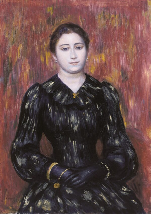 Portrait of Mme. Paulin - by Pierre-Auguste Renoir