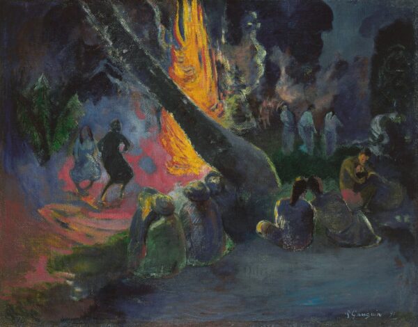 Upa Upa (The Fire Dance) - by Paul Gauguin