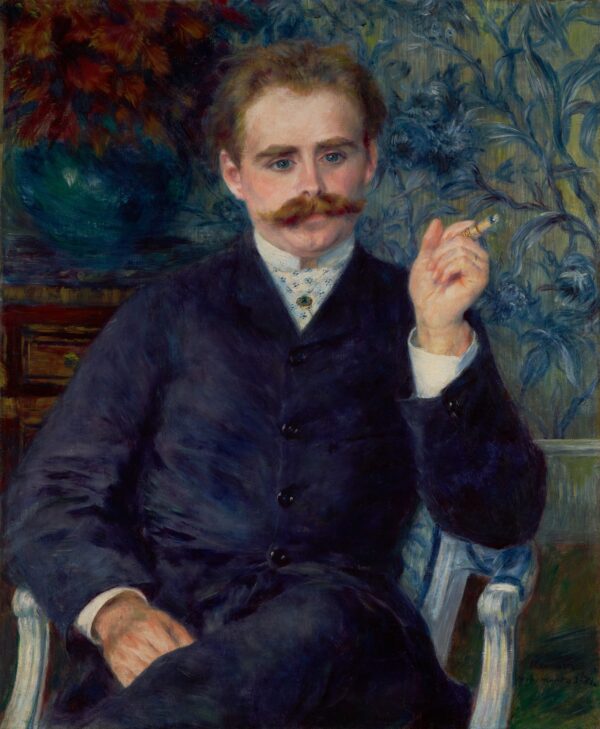 Albert Cahen d'Anvers - by Pierre-Auguste Renoir