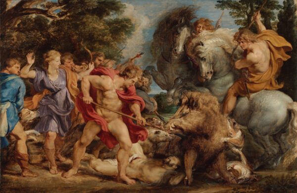 The Calydonian Boar Hunt - by Peter Paul Rubens