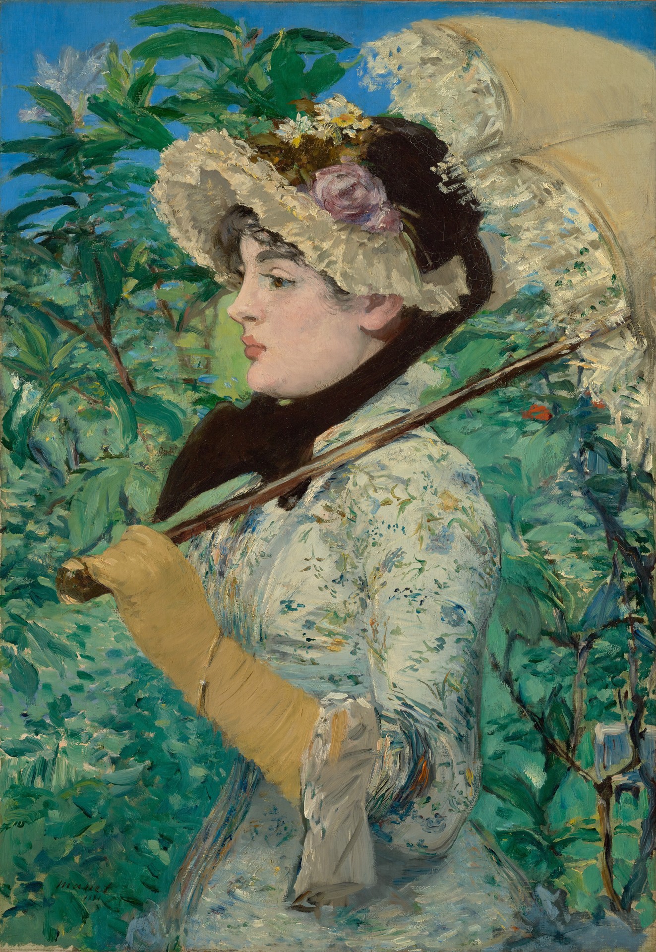 Jeanne (Spring) - by Édouard Manet