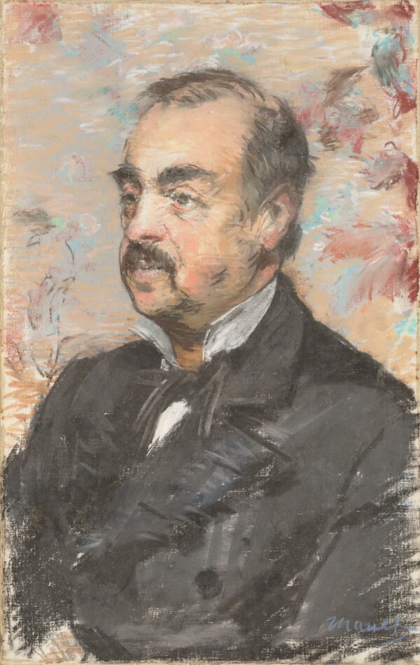Portrait of Julien de la Rochenoire - by Édouard Manet