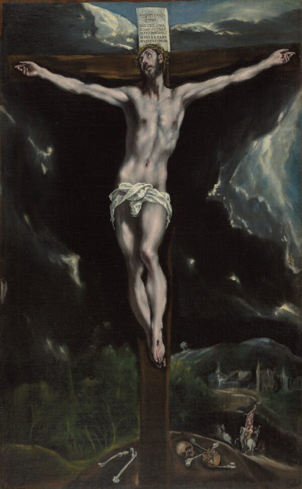 Christ on the Cross - by El Greco