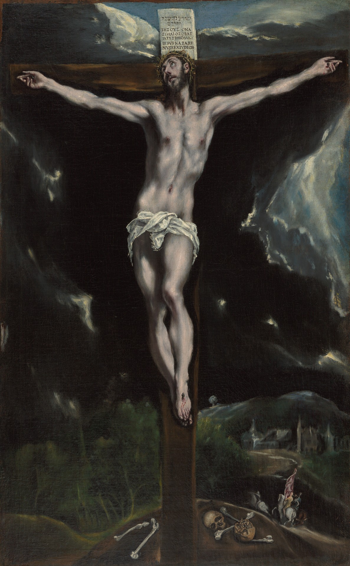Christ on the Cross - by El Greco
