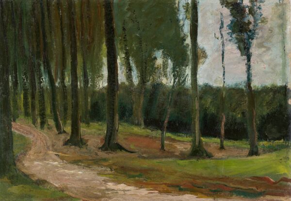 Edge of a Wood - by Vincent van Gogh