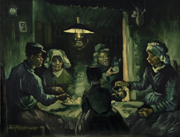 The potato eaters - by Vincent van Gogh