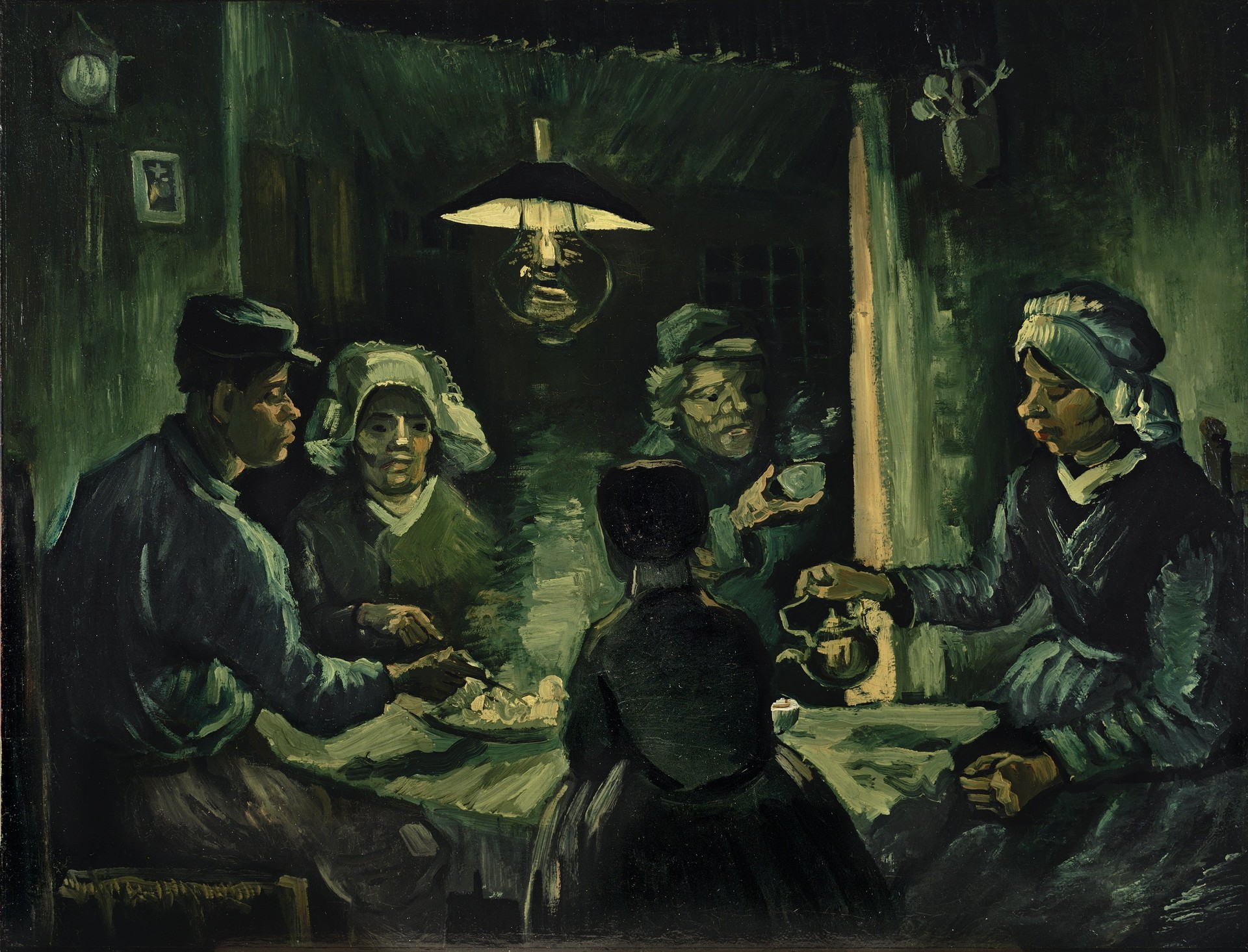The potato eaters - by Vincent van Gogh