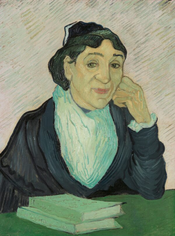 L'Arlésienne (portrait of Madame Ginoux) - by Vincent van Gogh