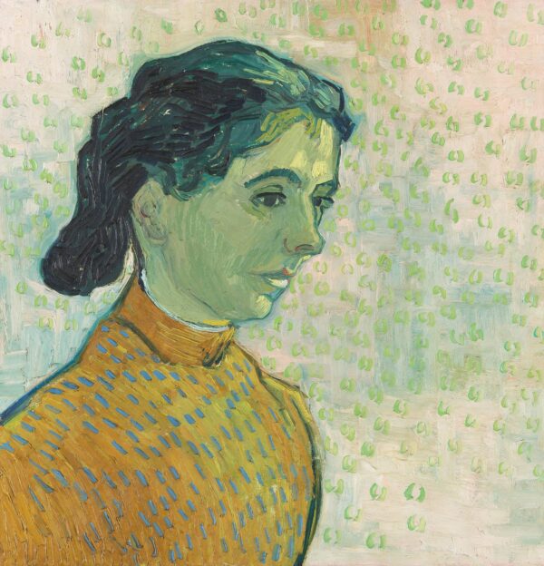 Portrait of a young woman - by Vincent van Gogh