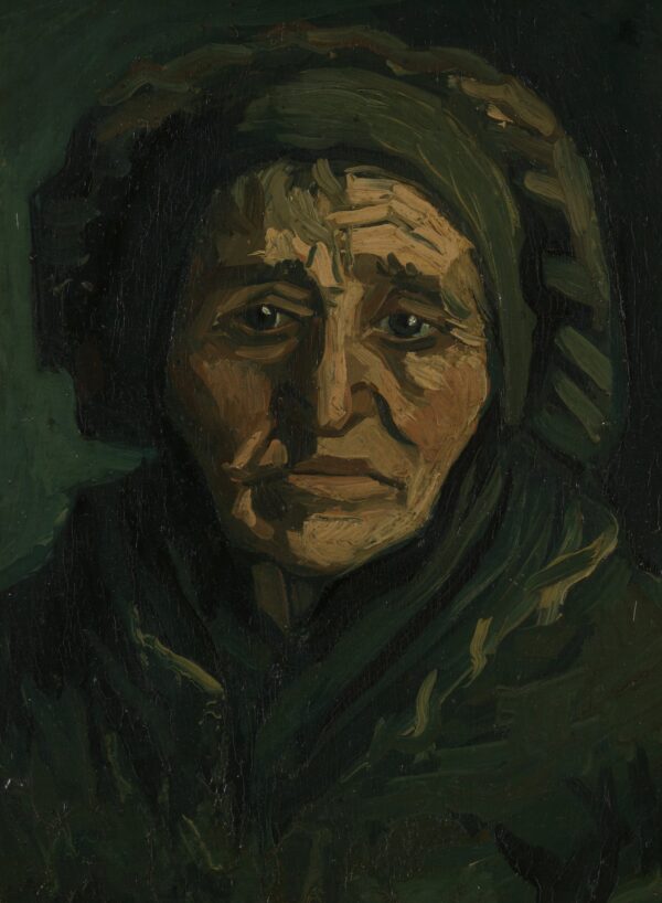 Head of a woman - by Vincent van Gogh