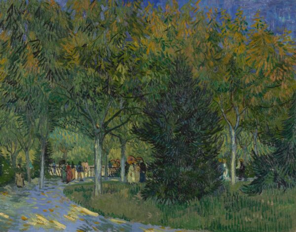 Path in the park - by Vincent van Gogh