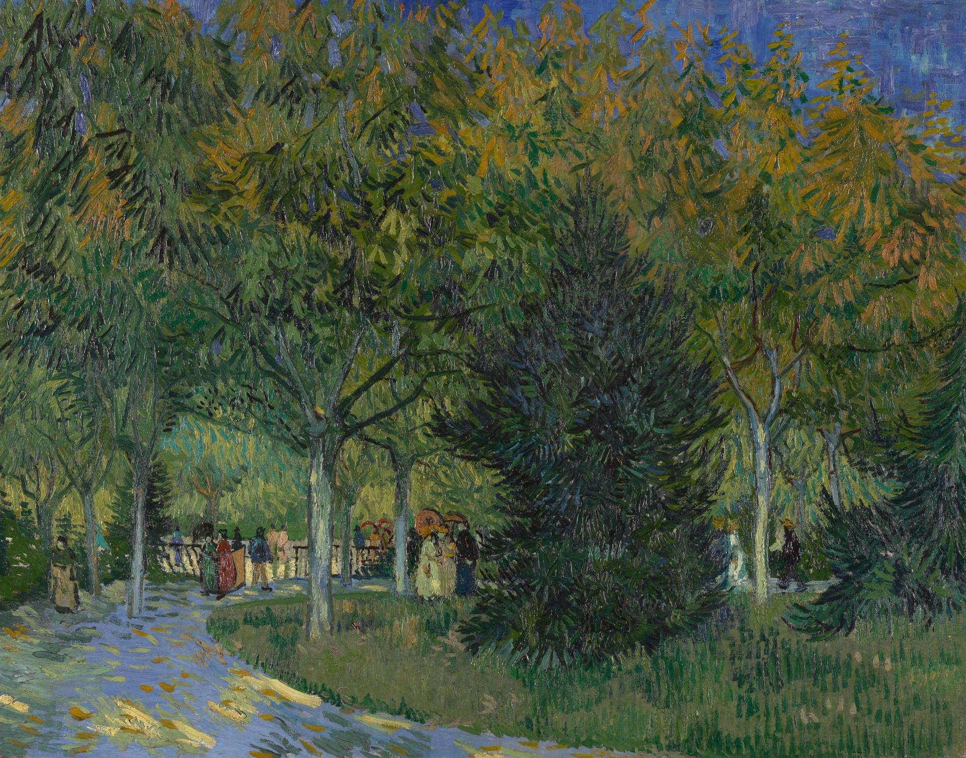Path in the park - by Vincent van Gogh