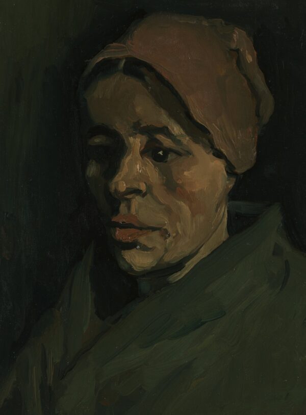 Head of a woman - by Vincent van Gogh