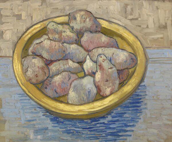 Still life with potatoes - by Vincent van Gogh