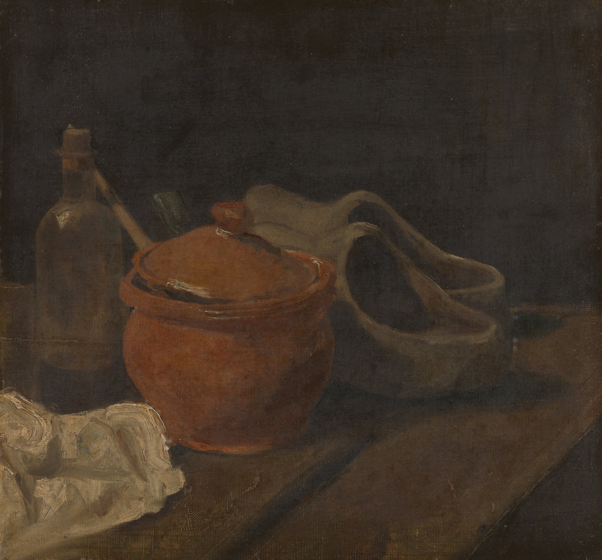 Still life with clogs - by Vincent van Gogh