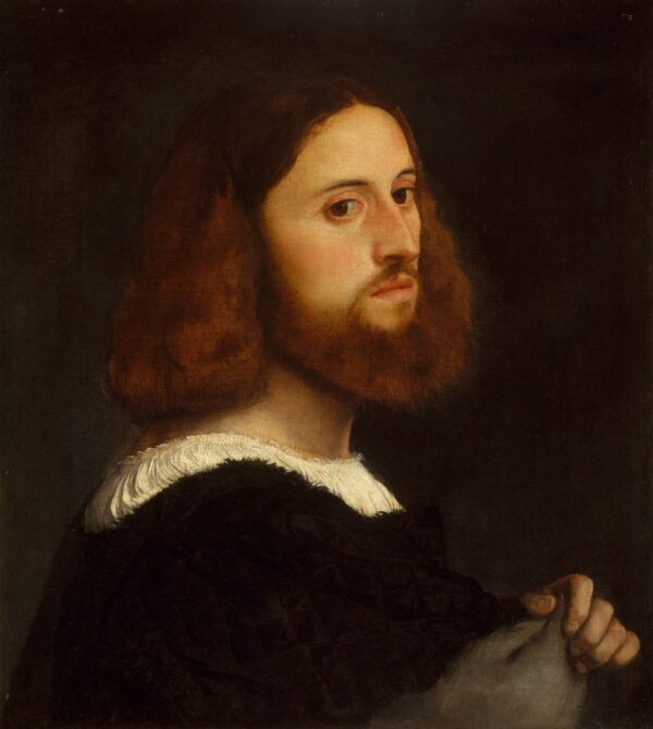 Portrait of a Man - by Titian