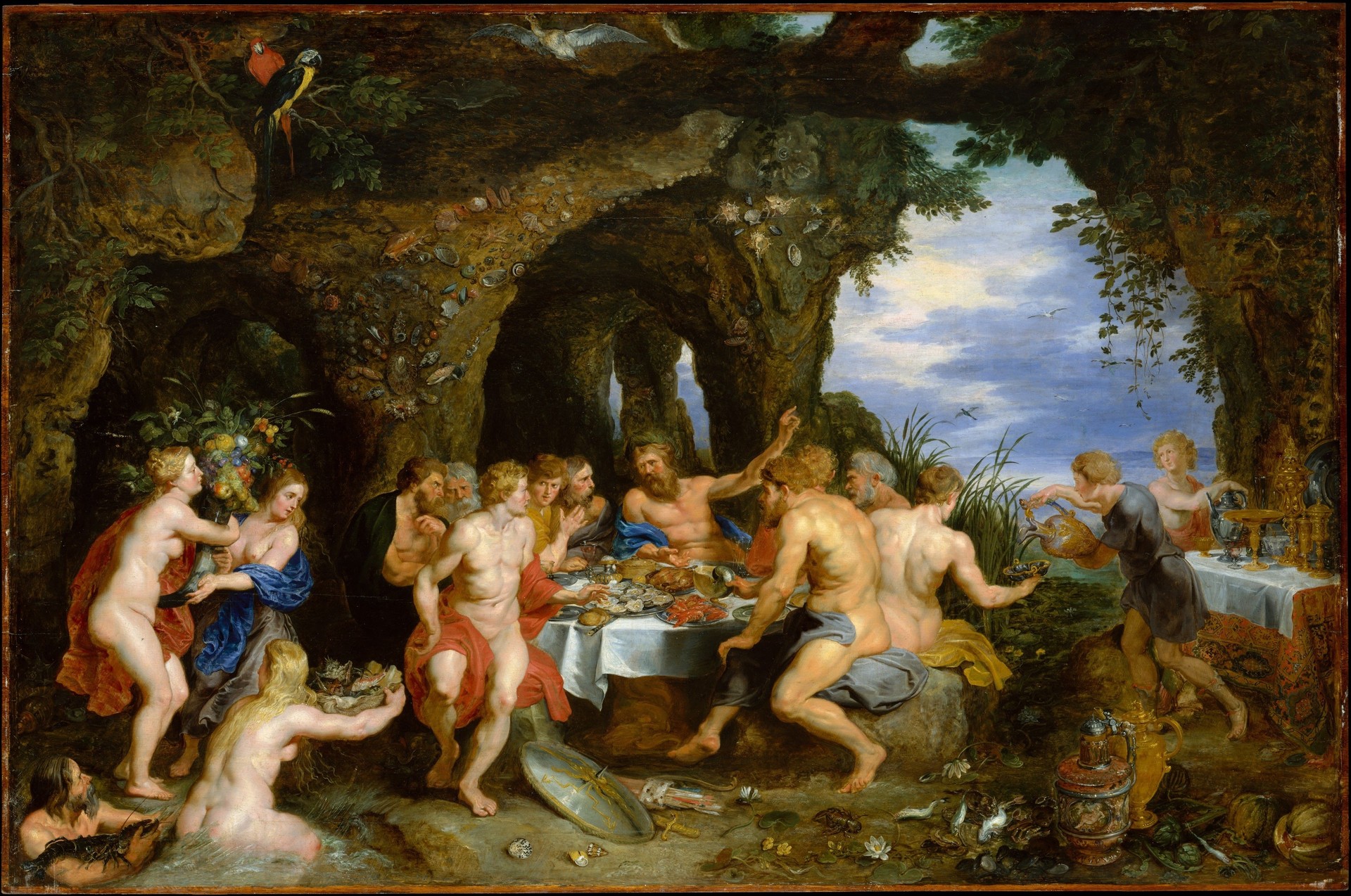 The Feast of Acheloüs - by Peter Paul Rubens