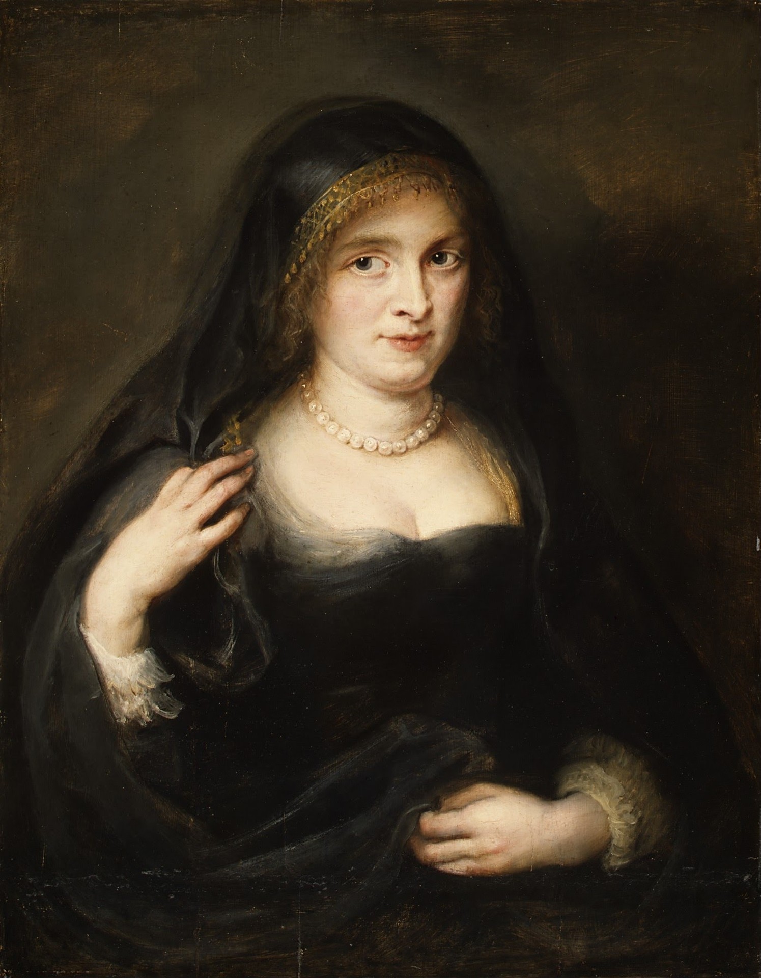Portrait of a Woman, Probably Susanna Lunden (Susanna Fourment, 1599–1628) - by Peter Paul Rubens