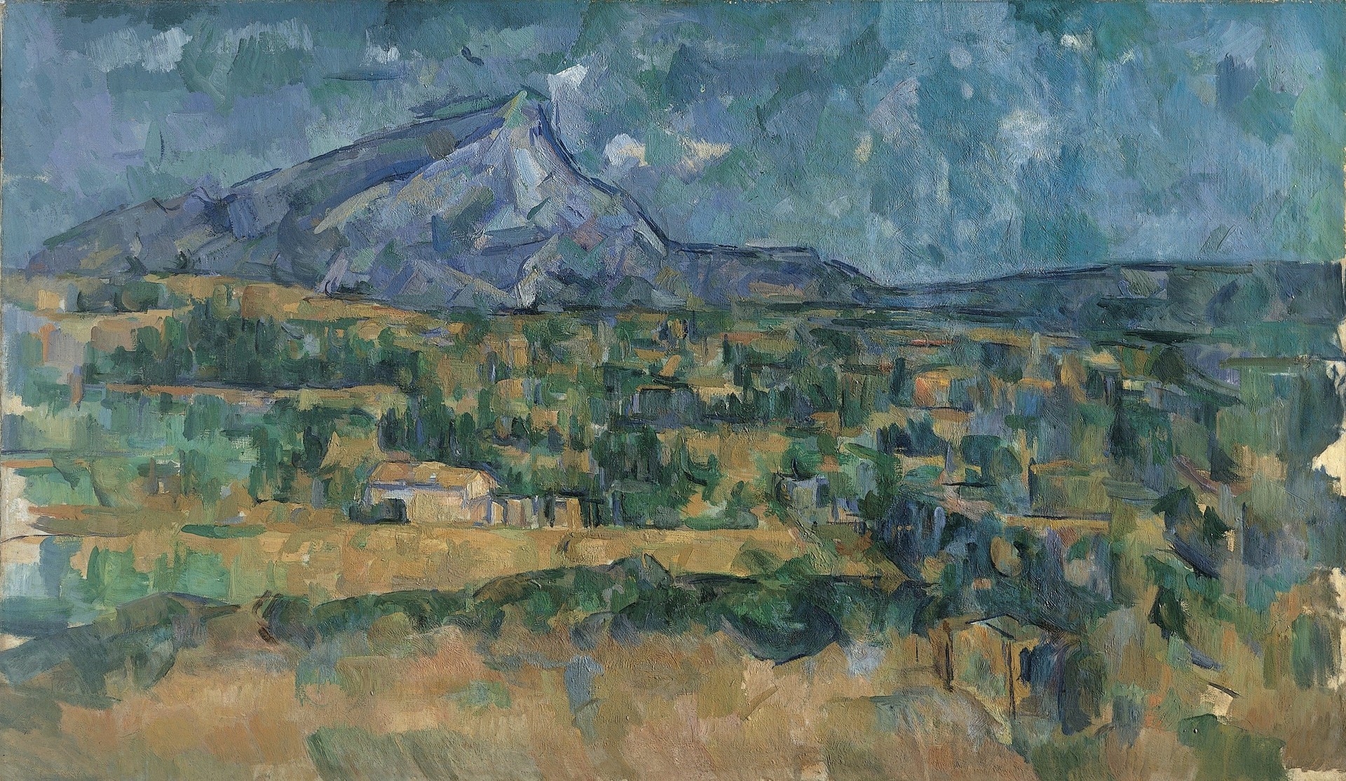 Mont Sainte-Victoire - by Paul Cézanne
