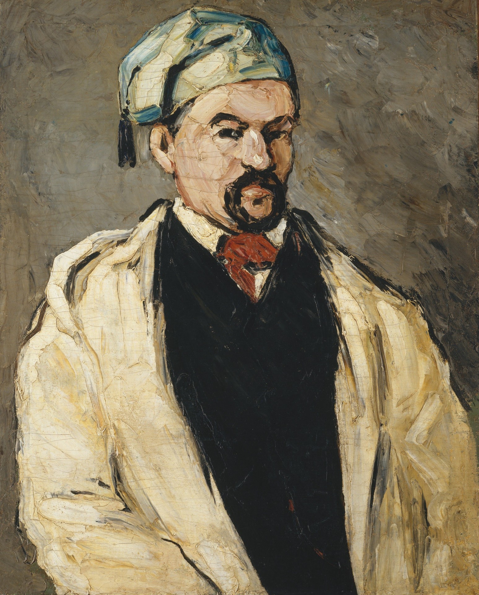 Antoine Dominique Sauveur Aubert (born 1817), the Artist's Uncle - by Paul Cézanne