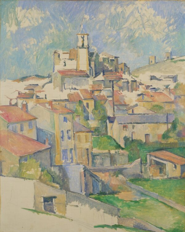 Gardanne - by Paul Cézanne