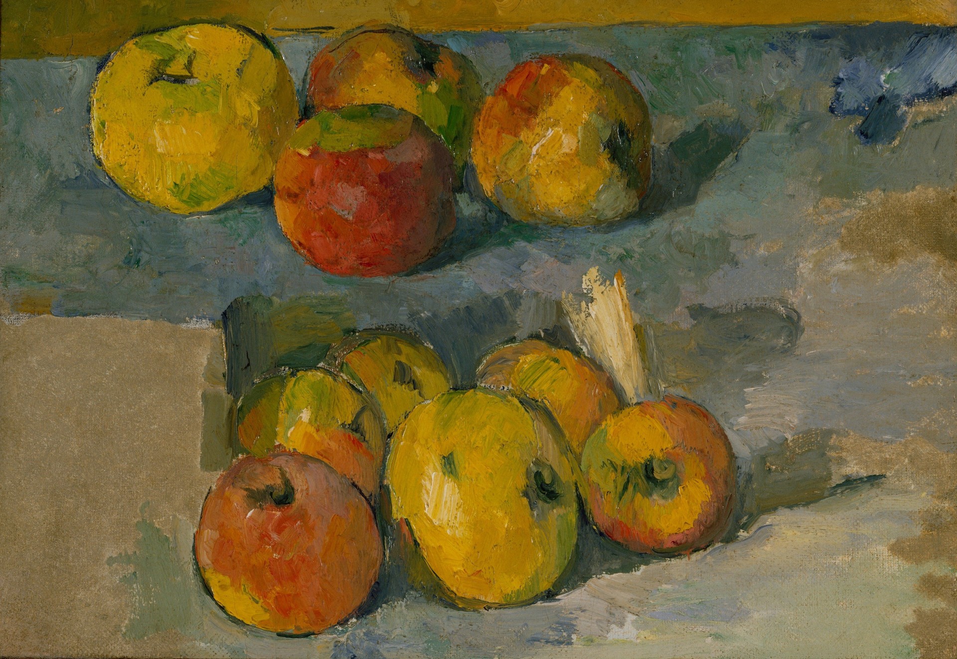 Apples - by Paul Cézanne