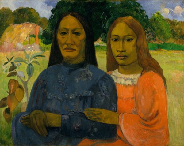 Two Women - by Paul Gauguin