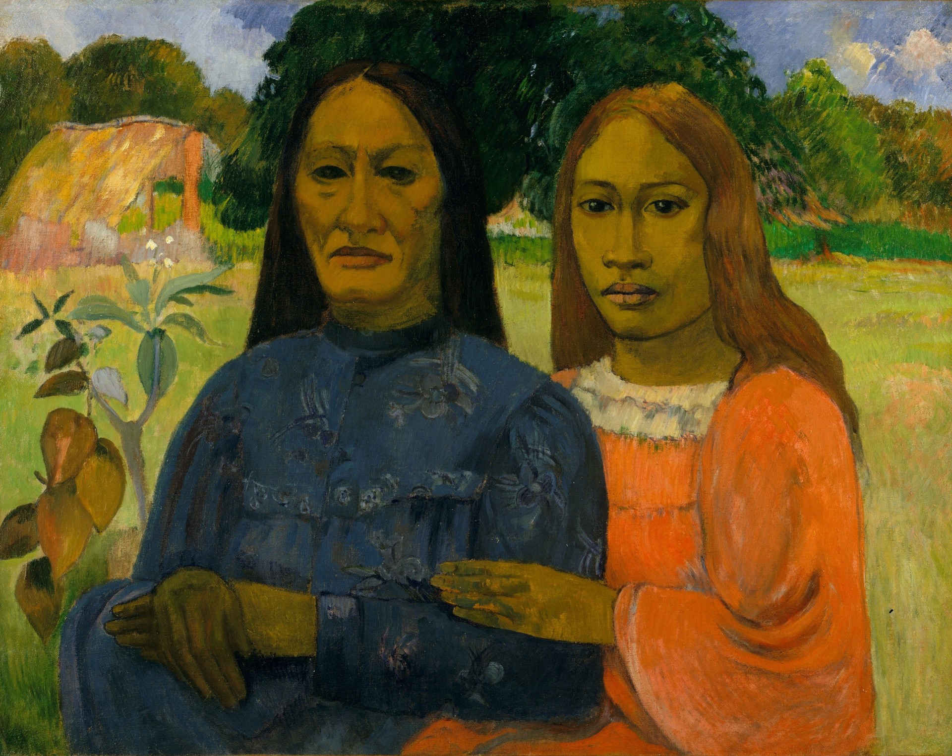 Two Women - by Paul Gauguin