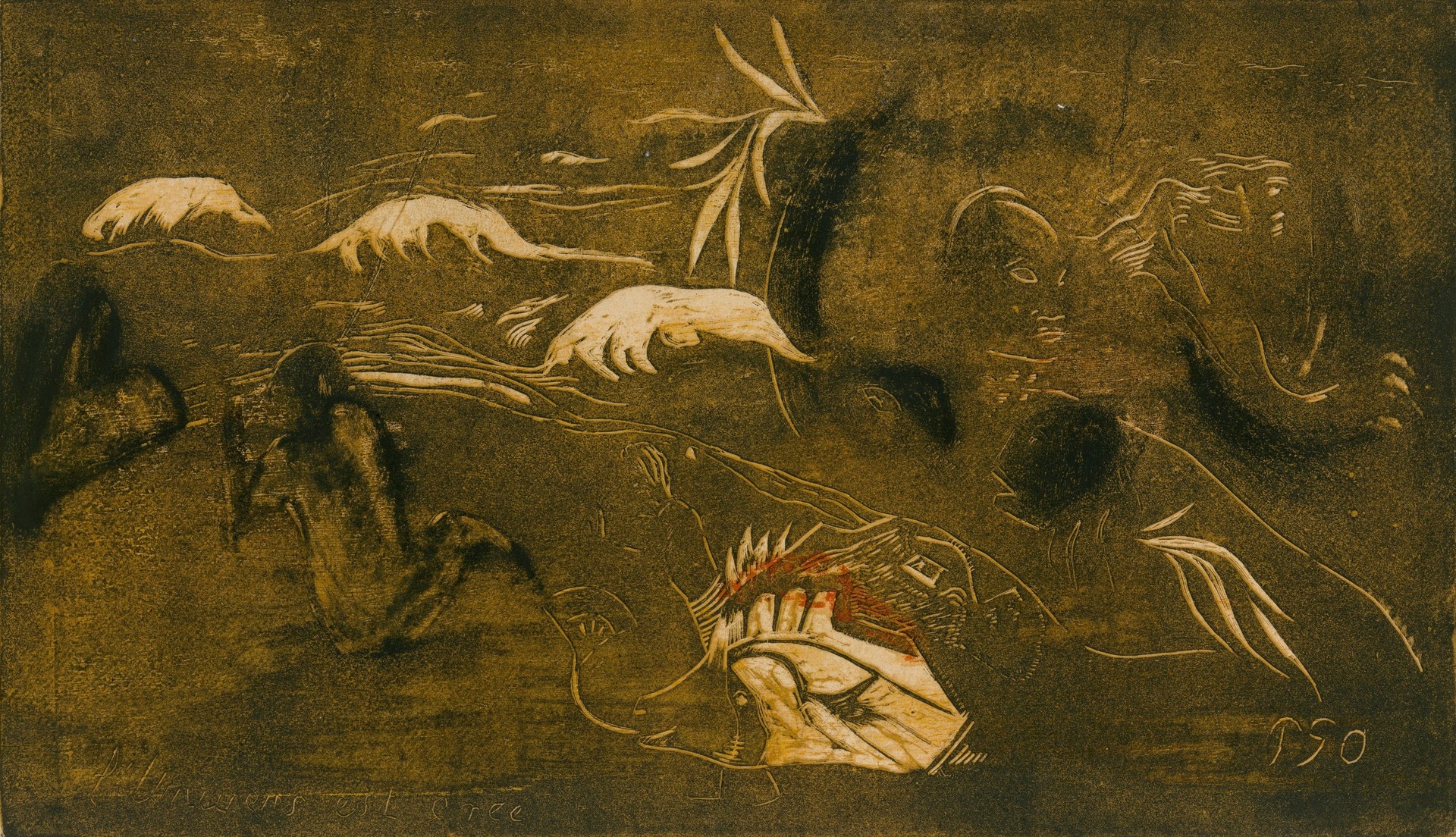 The Universe Is Created - by Paul Gauguin