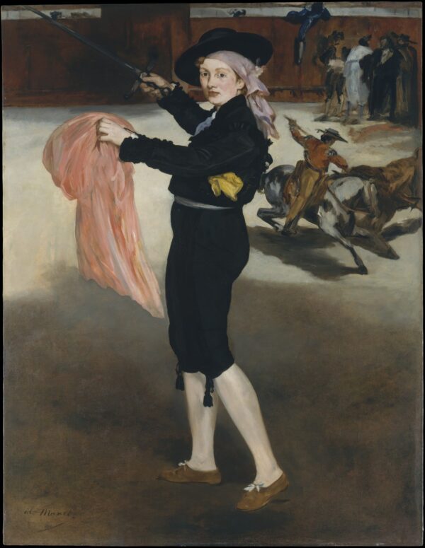 Mademoiselle V. . . in the Costume of an Espada - by Édouard Manet
