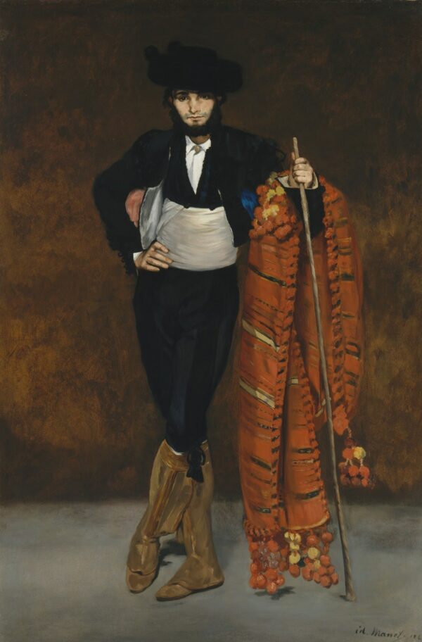 Young Man in the Costume of a Majo - by Édouard Manet