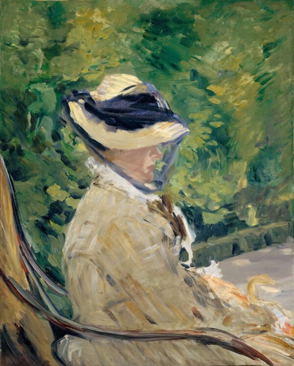 Madame Manet (Suzanne Leenhoff, 1830â€?906) at Bellevue - by Édouard Manet