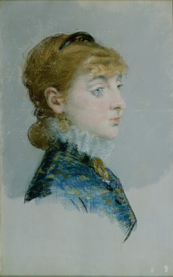 Mademoiselle Lucie Delabigne (1859â€?910), Called Valtesse de la Bigne - by Édouard Manet