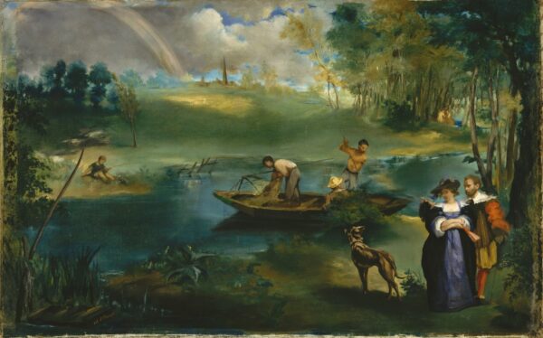 Fishing - by Édouard Manet