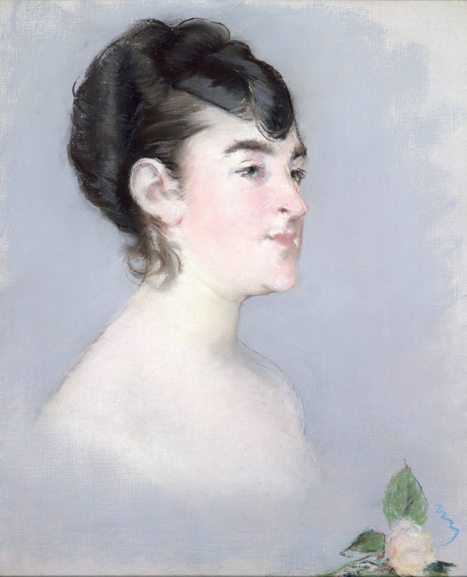 Mademoiselle Isabelle Lemonnier (1857â€?926) - by Édouard Manet