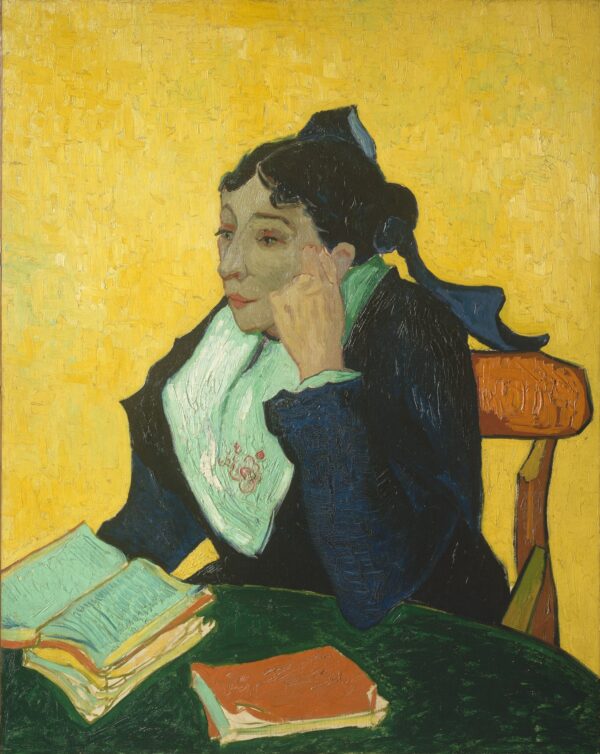 L'Arlésienne: Madame Joseph-Michel Ginoux (Marie Julien, 1848â€?911) - by Vincent van Gogh